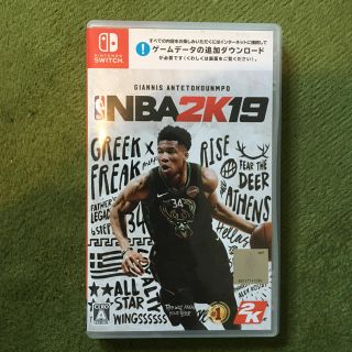 ニンテンドースイッチ(Nintendo Switch)のNBA2K19 switch pieduchus様専用(家庭用ゲームソフト)