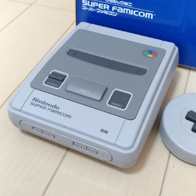 スーパーファミコン(スーパーファミコン)のスーファミ ミニ エンタメ/ホビーのゲームソフト/ゲーム機本体(家庭用ゲーム機本体)の商品写真