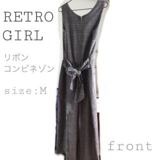 レトロガール(RETRO GIRL)のリボンコンビネゾン(オールインワン)