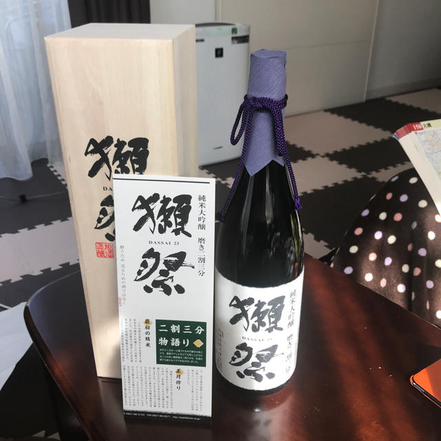 獺祭 磨き二割三分 純米大吟醸  1800ml 食品/飲料/酒の酒(日本酒)の商品写真