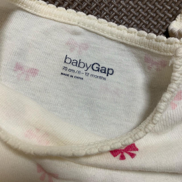 babyGAP(ベビーギャップ)の☆ baby Gap ロンパース ロンT キッズ/ベビー/マタニティのベビー服(~85cm)(ロンパース)の商品写真