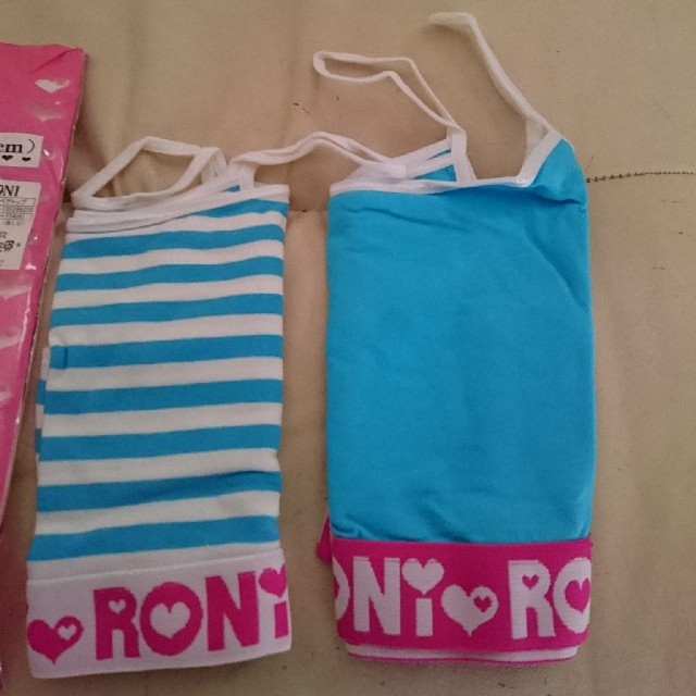 RONI(ロニィ)のRONI ベアトップ ブルー キッズ/ベビー/マタニティのキッズ服女の子用(90cm~)(その他)の商品写真