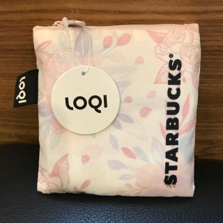 スターバックスコーヒー(Starbucks Coffee)の期間限定！LOQI スタバ シンガポール ポーチ付きエコバッグ(エコバッグ)