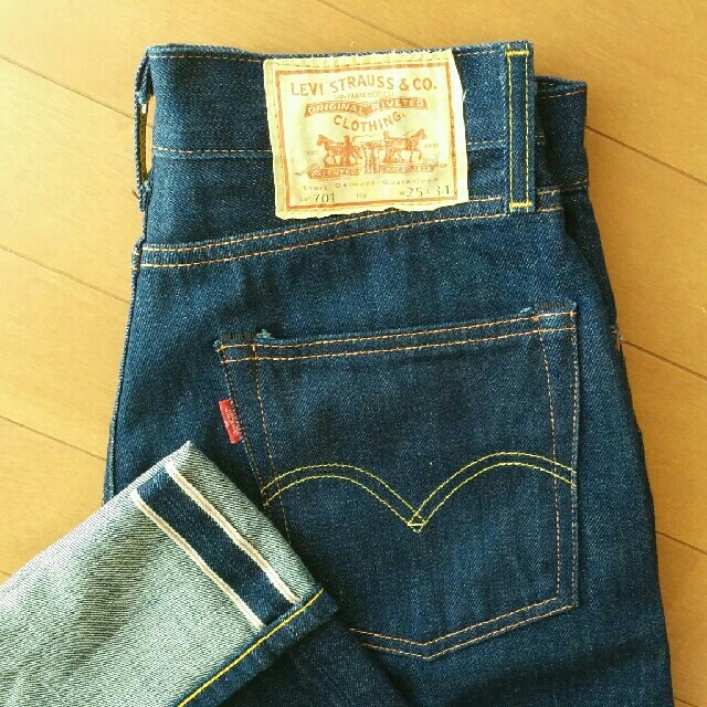 Levi's リーバイス701 25インチ　LVCリジット