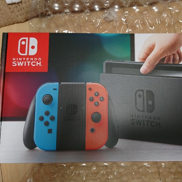 【新品未開封】ニンテンドースイッチ ネオンブルー＆ネオンレッド