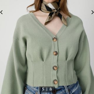 マウジー(moussy)のmoussy Vネックショートカーディガン (カーディガン)