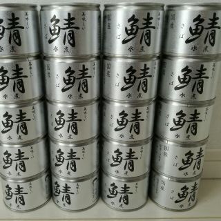 お得！貴重で品薄の美味しい鯖の水煮缶24缶セット(缶詰/瓶詰)