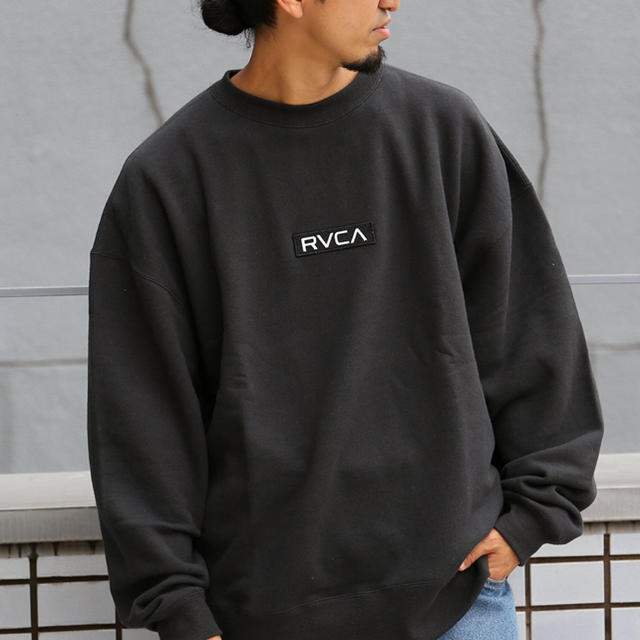 【プレミア商品】ルーカ　RVCA Mushメンズ マシュ クルー スウェット