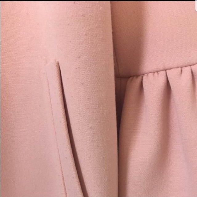 ZARA(ザラ)のピンク春色コート♡ レディースのジャケット/アウター(ノーカラージャケット)の商品写真