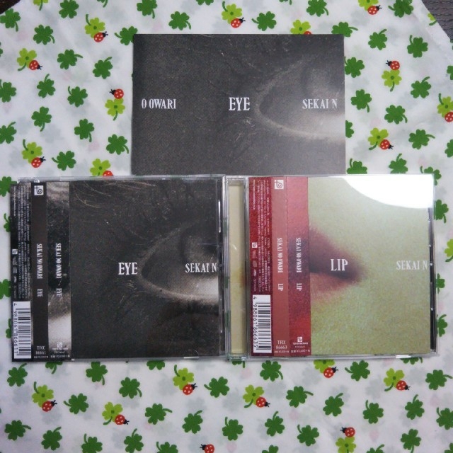 SEKAI NO OWARI 通常盤CD 　Lip　Eye　2枚セット