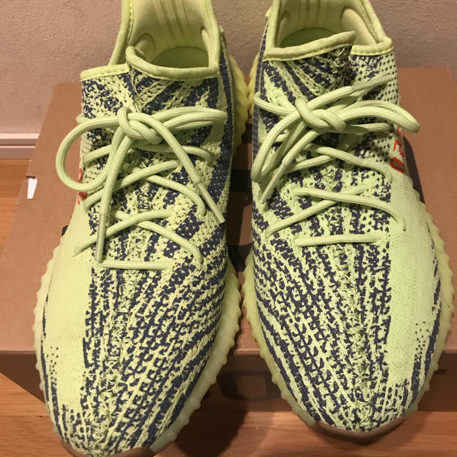 adidas yeezy boost 350 V2 セミ フローズン イエロー