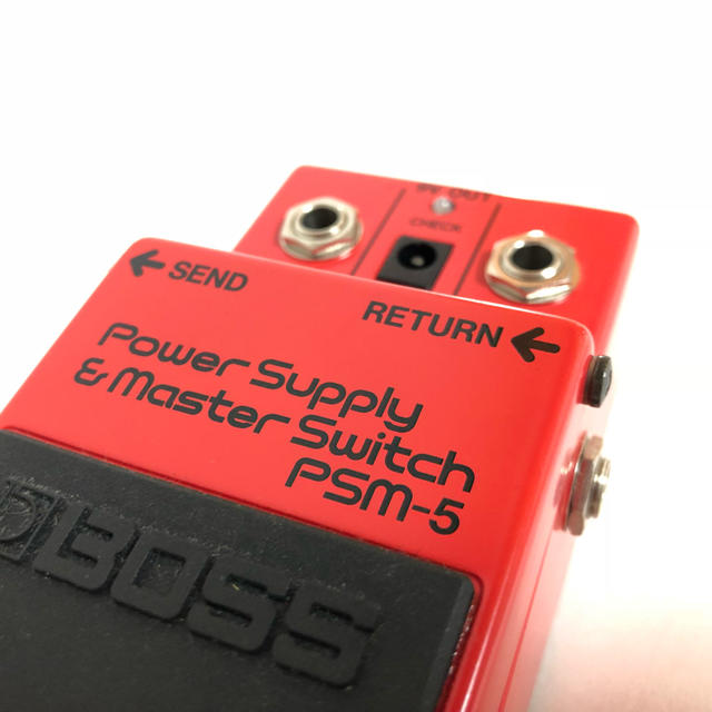 BOSS エフェクター OD-2、CE-3、PSM-5、ケース(木製)