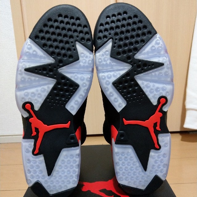 NIKE AIR JORDAN 6 BLACK/INFRARED 28cm