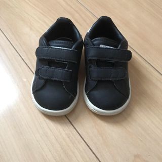 アディダス(adidas)のスタンスミス ブラック 12cm(スニーカー)