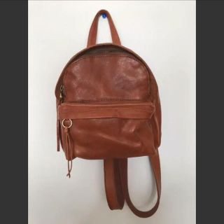 メイドウェル(Madewell)の本日閉店メイドウェル  レザー ミニバックパック(リュック/バックパック)