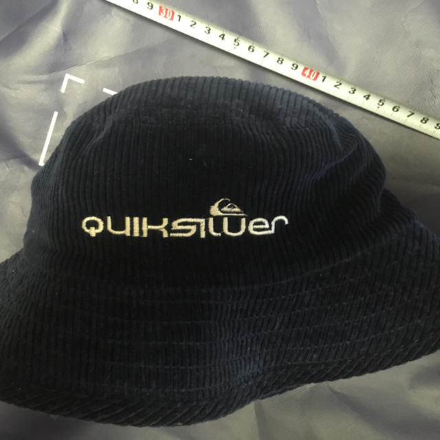 QUIKSILVER(クイックシルバー)のクイックシルバー ネイビー系ハット！フリーサイズ！ メンズの帽子(ハット)の商品写真