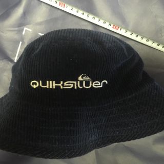 クイックシルバー(QUIKSILVER)のクイックシルバー ネイビー系ハット！フリーサイズ！(ハット)