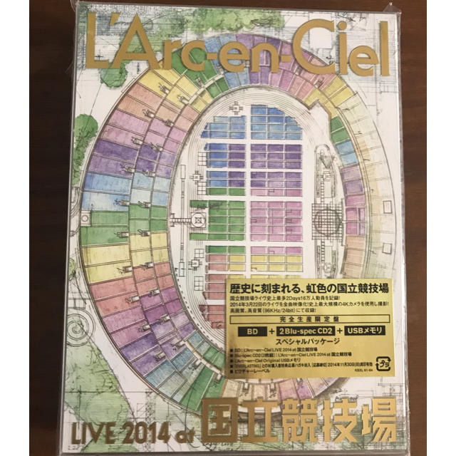 L'Arc~en~Ciel LIVE 2014 at 国立競技場 - ミュージック L'Arc~en~Ciel LIVE 2014 at 国立競技場 - ミュージック