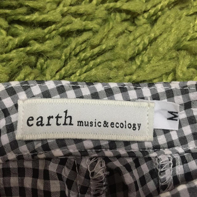 earth music & ecology(アースミュージックアンドエコロジー)の＊ギンガムチェック＊ブラウス シャツ＊ レディースのトップス(シャツ/ブラウス(長袖/七分))の商品写真