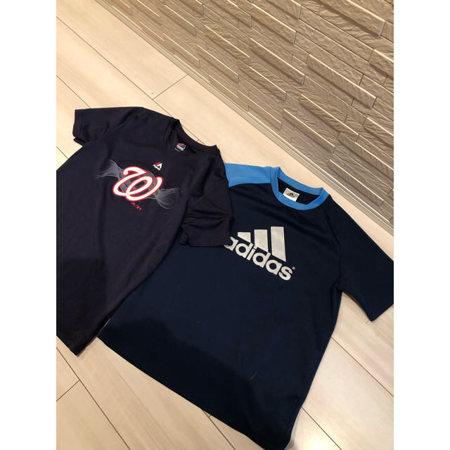 adidas(アディダス)のadidas  ワシントンナショナルズTシャツセット キッズ/ベビー/マタニティのキッズ服男の子用(90cm~)(Tシャツ/カットソー)の商品写真