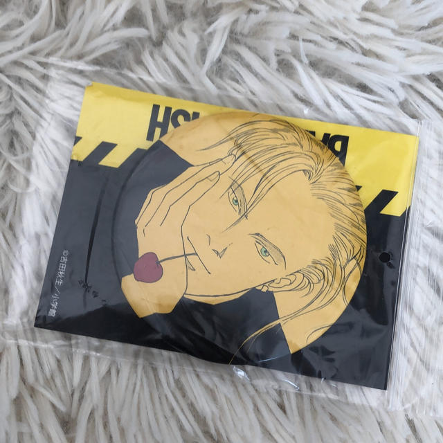 BANANA FISH(バナナフィッシュ)のBANANAFISH アベイルコラボ エンタメ/ホビーのアニメグッズ(バッジ/ピンバッジ)の商品写真