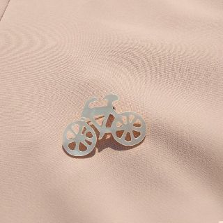 シャンブルドゥシャーム(chambre de charme)の自転車ブローチ(ブローチ/コサージュ)