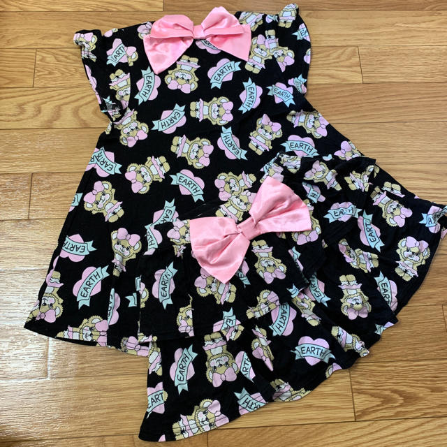 EARTHMAGIC(アースマジック)のセトア140 キッズ/ベビー/マタニティのキッズ服女の子用(90cm~)(スカート)の商品写真