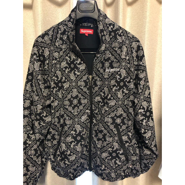 supreme bandana track jacket