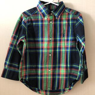 ラルフローレン(Ralph Lauren)の【美品】ラルフローレン★チェックシャツ★シャツ★3T(ブラウス)