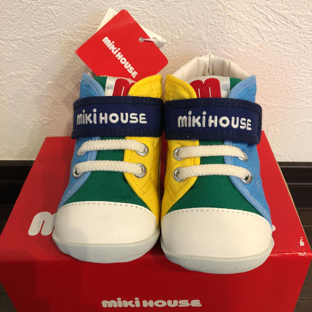 mikihouse(ミキハウス)の新品 ミキハウス シューズ 13㎝ キッズ/ベビー/マタニティのベビー靴/シューズ(~14cm)(スニーカー)の商品写真