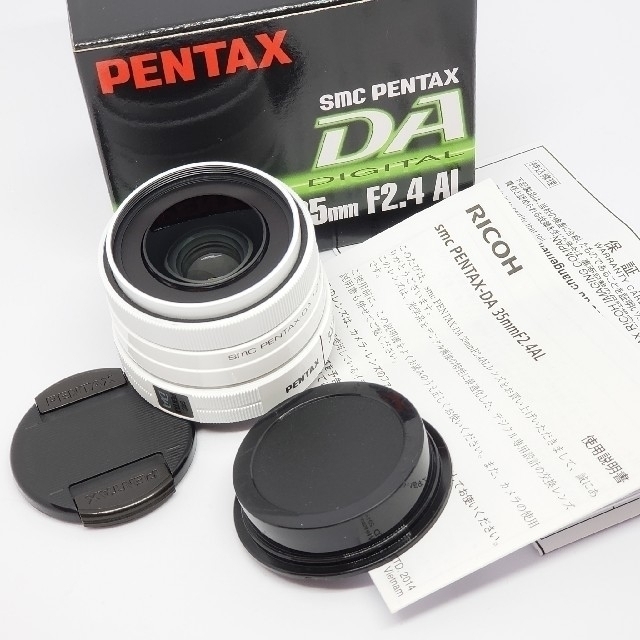 PENTAX - ペンタックス smc PENTAX-DA 35mm F2.4 AL ホワイト 白の+aei