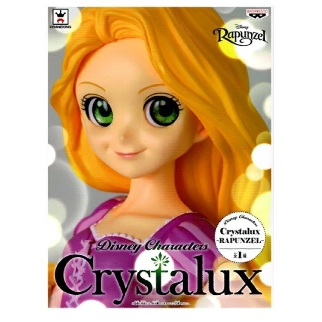 ラプンツェル(ラプンツェル)のＤｉｓｎｅｙ　Ｃｈａｒａｃｔｅｒｓ　Ｃｒｙｓｔａｌｕｘ－ラプンツェル エンタメ/ホビーのフィギュア(アニメ/ゲーム)の商品写真