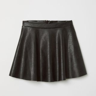 エイチアンドエム(H&M)の美品♡ H&M レザー風スカート(スカート)