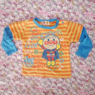 アンパンマン(アンパンマン)のBANDAI アンパンマン ANPANMAN 重ね着風 長袖Tシャツ 90(Tシャツ/カットソー)