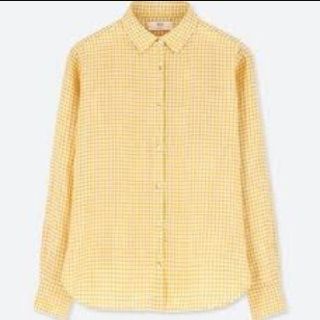 Uniqlo Uniqlo ギンガムチェック リネンシャツの通販 By Shop ユニクロならラクマ