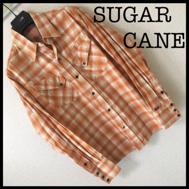 Sugar Cane(シュガーケーン)の◆良品◆シュガーケーン SUGAR CANE◆ラメチェック ウエスタンシャツ M メンズのトップス(シャツ)の商品写真