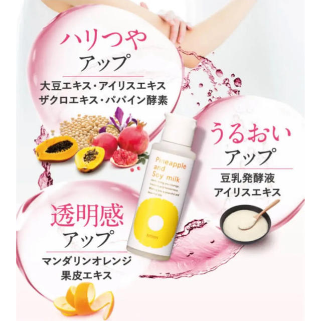 品質保証2022 パイナップル豆乳ローションの通販 by ay_kousuke's shop｜ラクマ 再入荷通販