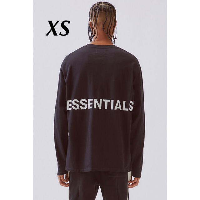 FOG  Essentials クルーネック 長袖Tシャツ ブラック xsメンズ