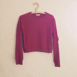 フレイアイディー(FRAY I.D)のsweat red(トレーナー/スウェット)