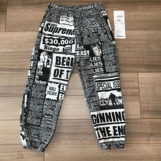 シュプリーム(Supreme)のsupreme newsprint skate pant Mサイズ(その他)