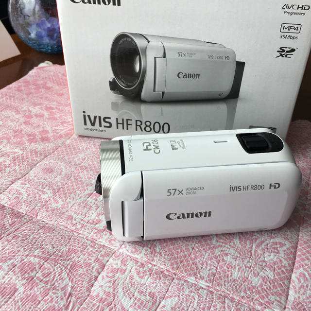 Canon iVlS HF R800 HDビデオカメラ SDカード16GB付き✨