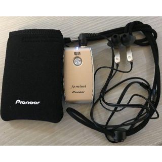 パイオニア(Pioneer)のパイオニア フェミミボイスモニタリングレシーバー VMR-M700 gold(その他)