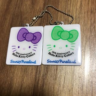 ハローキティ(ハローキティ)のHello Kitty 35周年記念キーホルダー(キーホルダー)