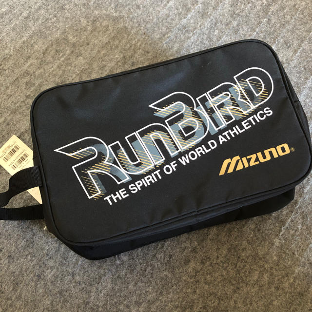 MIZUNO(ミズノ)のRunBIRDシューズバッグ キッズ/ベビー/マタニティのこども用バッグ(シューズバッグ)の商品写真