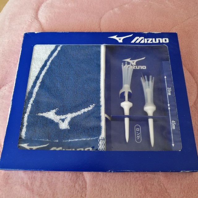 MIZUNO(ミズノ)の新品未使用　ミズノタオル&ティー スポーツ/アウトドアのゴルフ(その他)の商品写真