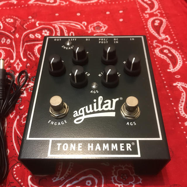 aguilar tone hammer 専用アダプター付き 楽器のベース(ベースエフェクター)の商品写真