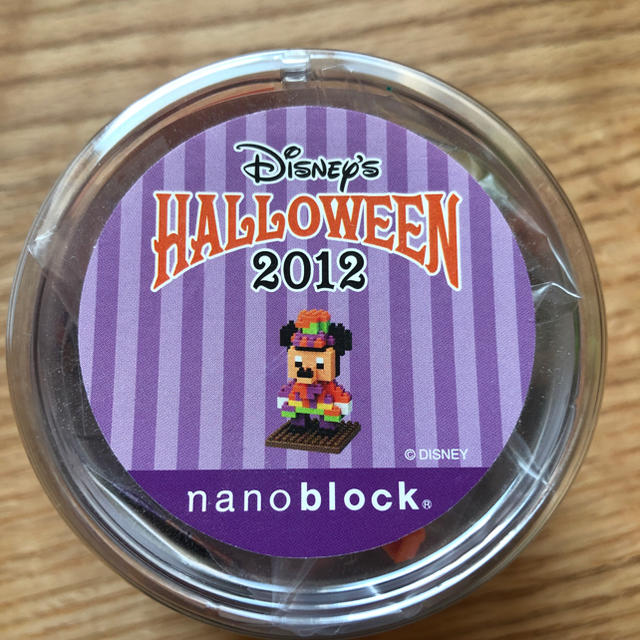 Disney(ディズニー)のレア！ミッキーナノブロック 2012年ハロウィンバージョン エンタメ/ホビーのおもちゃ/ぬいぐるみ(模型/プラモデル)の商品写真