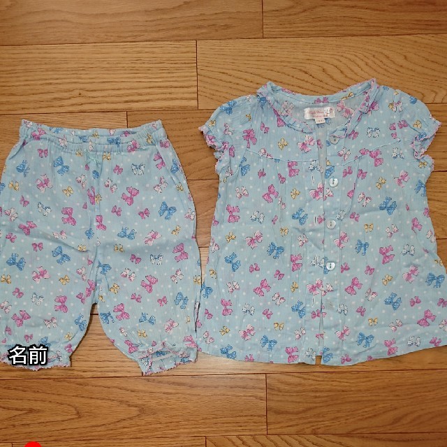 motherways(マザウェイズ)の97cm 半袖パジャマ キッズ/ベビー/マタニティのキッズ服女の子用(90cm~)(パジャマ)の商品写真