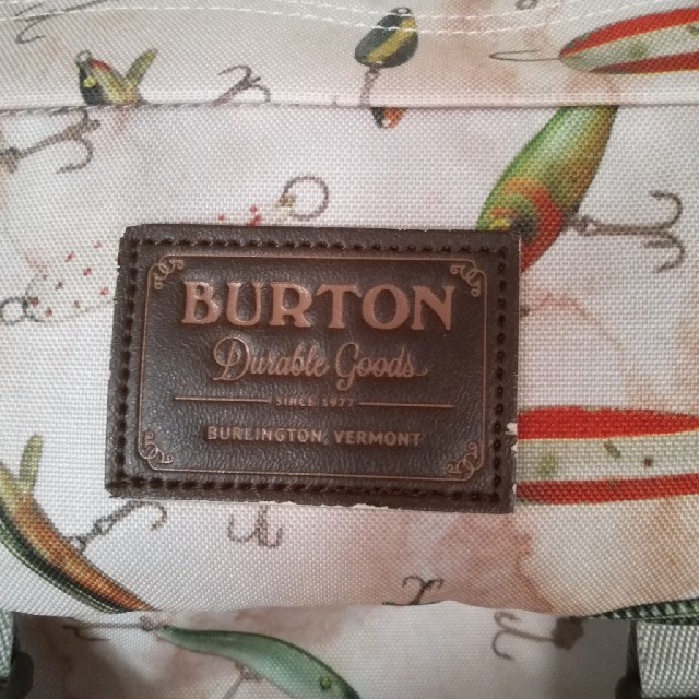 バックパッ】 BURTON - BURTON バートン ルアー柄 Tinder ティンダー ...