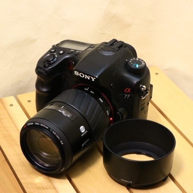 デジタル一眼SONY デジタル一眼レフカメラ ‪α‬77 レンズセット